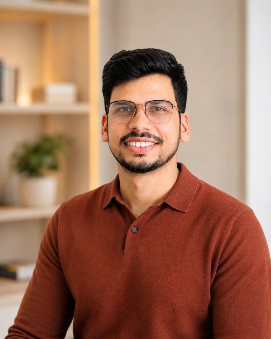 Portrett av Raghav Mundra